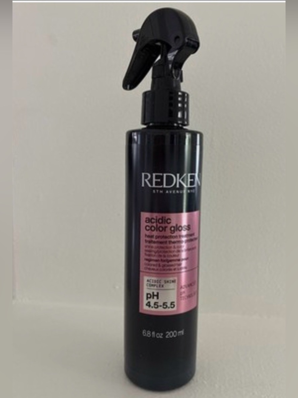 Redken Acidic Color Gloss Heat Protection Leave-In Treatment Spray 6.8oz New!